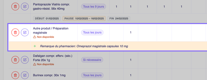 3 fr overige
