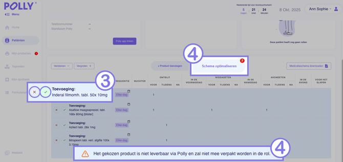 4 Medicatieschema