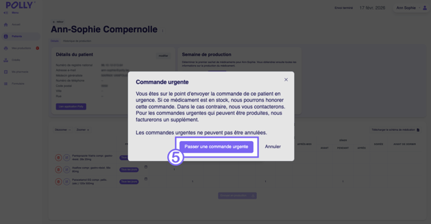 Spoedbestelling FR 2